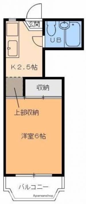 住田マンション 201の間取り画像