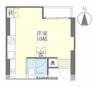 7ｃｏｌｏｒｓ－Ａｐａｒｔｍｅｎｔ 5bの間取り画像