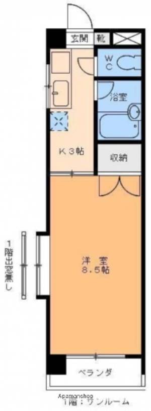 メゾンマキ 303の間取り画像