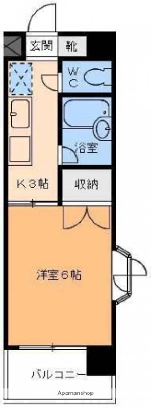 サンシャイン緑町II 318の間取り画像