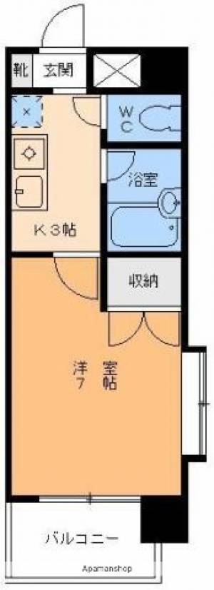 フェニックス南江戸 603の間取り画像