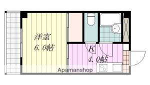 ヴィレッジ道後 402の間取り画像