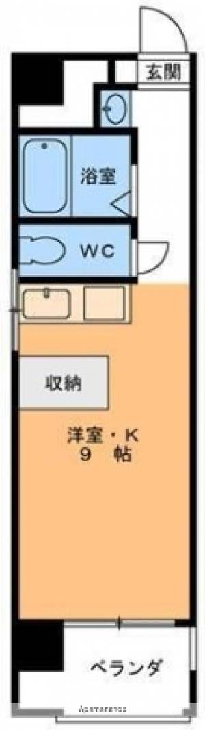 ＨＥＩＷＡＤＯＲＩ　ＦＬＡＴ 405の間取り画像