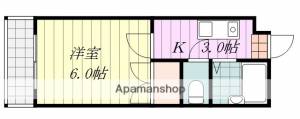 オックスフォードサーカス山越 212の間取り画像