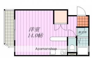 グリーンベル 401の間取り画像