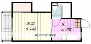 コーポ樋又Ｂ棟 103の間取り画像