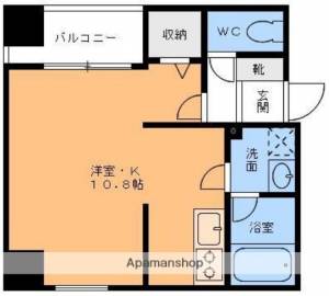 グレイスパル清水 701の間取り画像