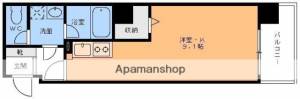 グレイスパル清水 603の間取り画像