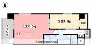 ソレイユ道後 502の間取り画像