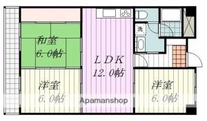 エンブレム南江戸 201の間取り画像