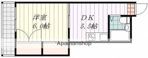 カーサ越智 301の間取り画像