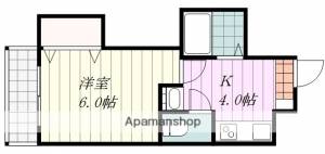 サンライズマンション 406の間取り画像