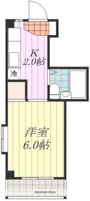 エルーア生石 205の間取り画像