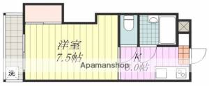 仙波ハイツ　南棟 401の間取り画像