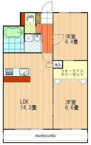 ファインコート 503の間取り画像