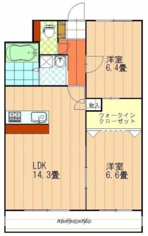 ファインコート 103の間取り画像