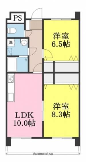 Ｍ3マンション 202の間取り画像