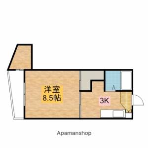 丸菱ビル 1001の間取り画像