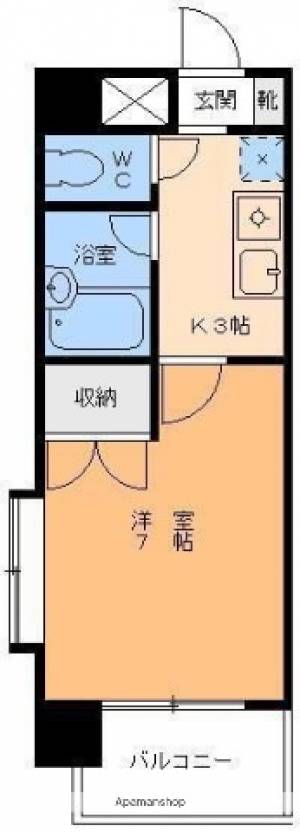 フェニックス南江戸 701の間取り画像