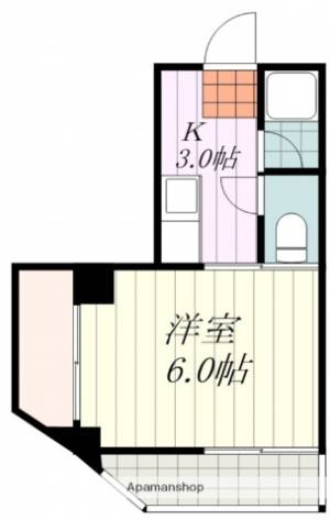 ブランノワール三番町 201の間取り画像