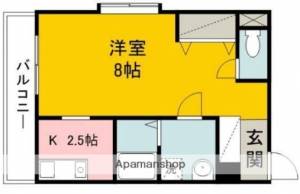 プレアール三番町 405の間取り画像