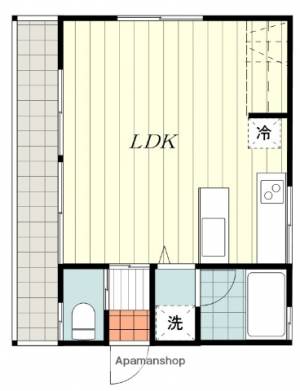 ｖｉｎｔａｇｅ　ａｐａｒｔｍｅｎｔ　ＯＬＹＭＰＩＡ A1の間取り画像