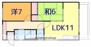 グランセル松山 405の間取り画像