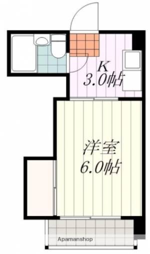 ブランノワール三番町 403の間取り画像