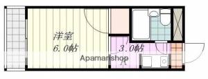 サークル樋又 307の間取り画像