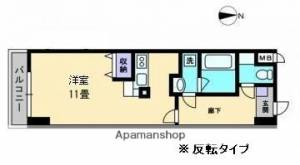 ＡＸｉＳ空港通 306の間取り画像