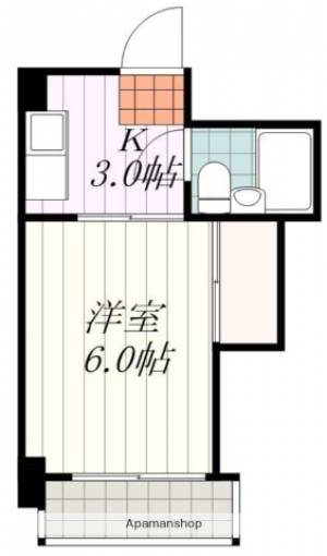 ブランノワール三番町 502の間取り画像