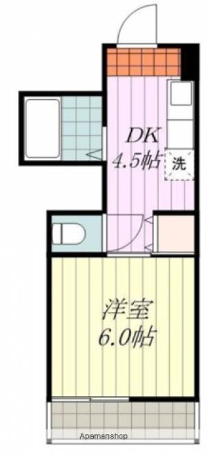 ＫＢコート本町Ｉ 401の間取り画像