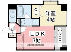 オスト・ヴォルケ東雲 602の間取り画像