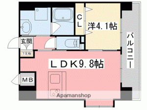 フェニックス本町 605の間取り画像