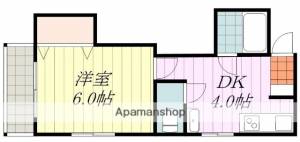 サンライズマンション 401の間取り画像