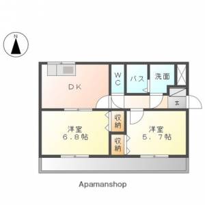 サン・コートＭ 201の間取り画像