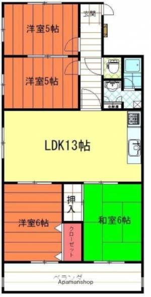 空港中央ビル 601の間取り画像