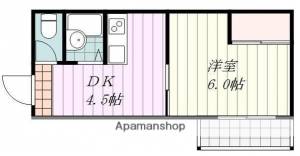 ＭＤマンション木屋町 202の間取り画像