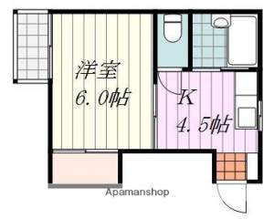 メゾンばんば 405の間取り画像