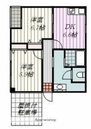 森本マンション 101の間取り画像