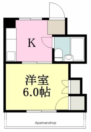 プライムｏｎｅ中央 403の間取り画像