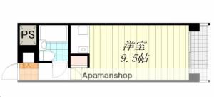 朝日プラザステーションコア松山 905の間取り画像