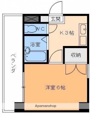 エクシード緑町 205の間取り画像