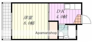 河塚ビル 203の間取り画像