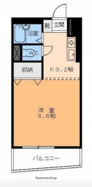 グランアルブル山越II 507の間取り画像