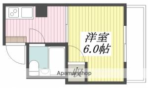 岡崎第6ビル 605の間取り画像