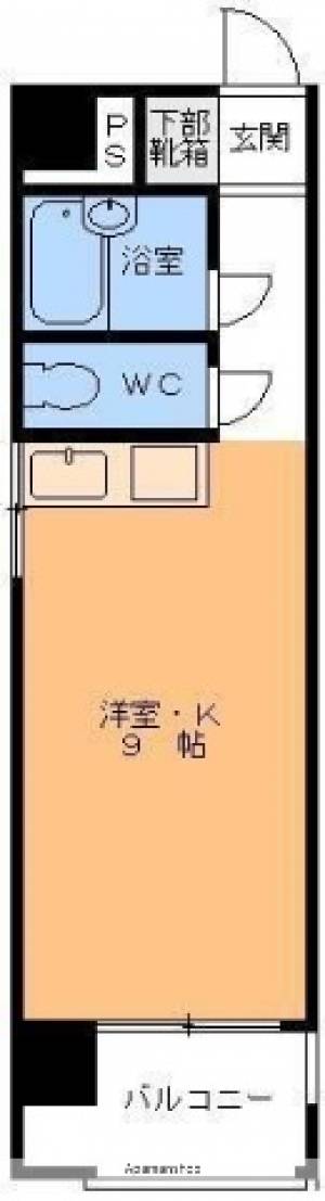 ＨＥＩＷＡＤＯＲＩ　ＦＬＡＴ 205の間取り画像