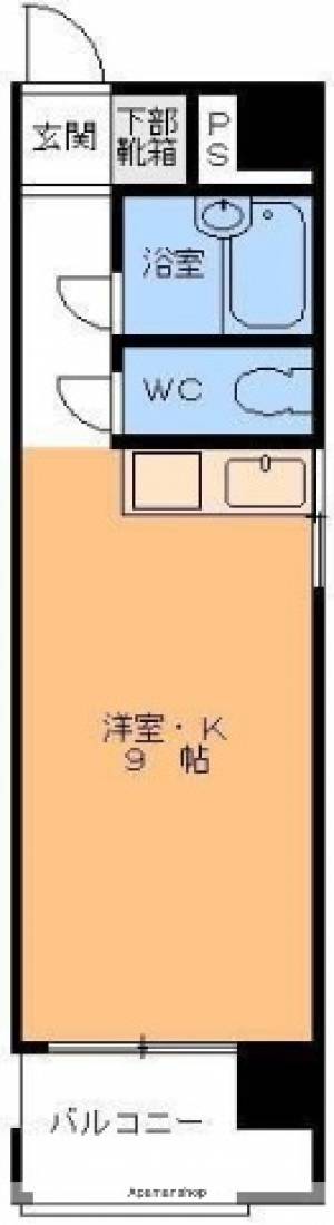 ＨＥＩＷＡＤＯＲＩ　ＦＬＡＴ 201の間取り画像