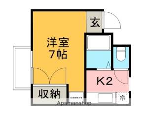 コンフォート西山 403の間取り画像