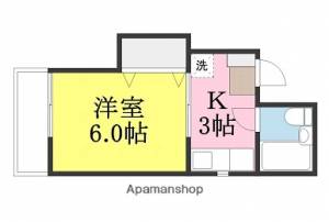 コーポ勝山 303の間取り画像